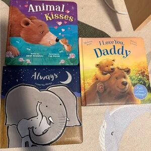 Children's Book Set with Animal Themes nursery books